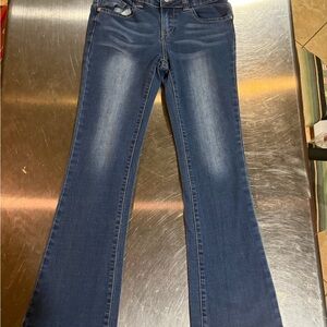 Shyanne Dark Blue Flare Jeans